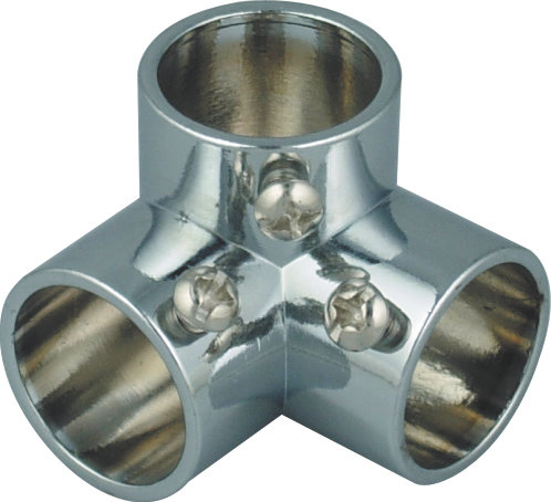 Tubes & Fittings Pipe Connector 3 Way Elbow Hardware Item Premium Hardware for Door Cabinet Window Furniture and Interior Use